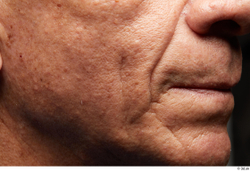 Face Mouth Cheek Skin Man Slim Wrinkles Studio photo references